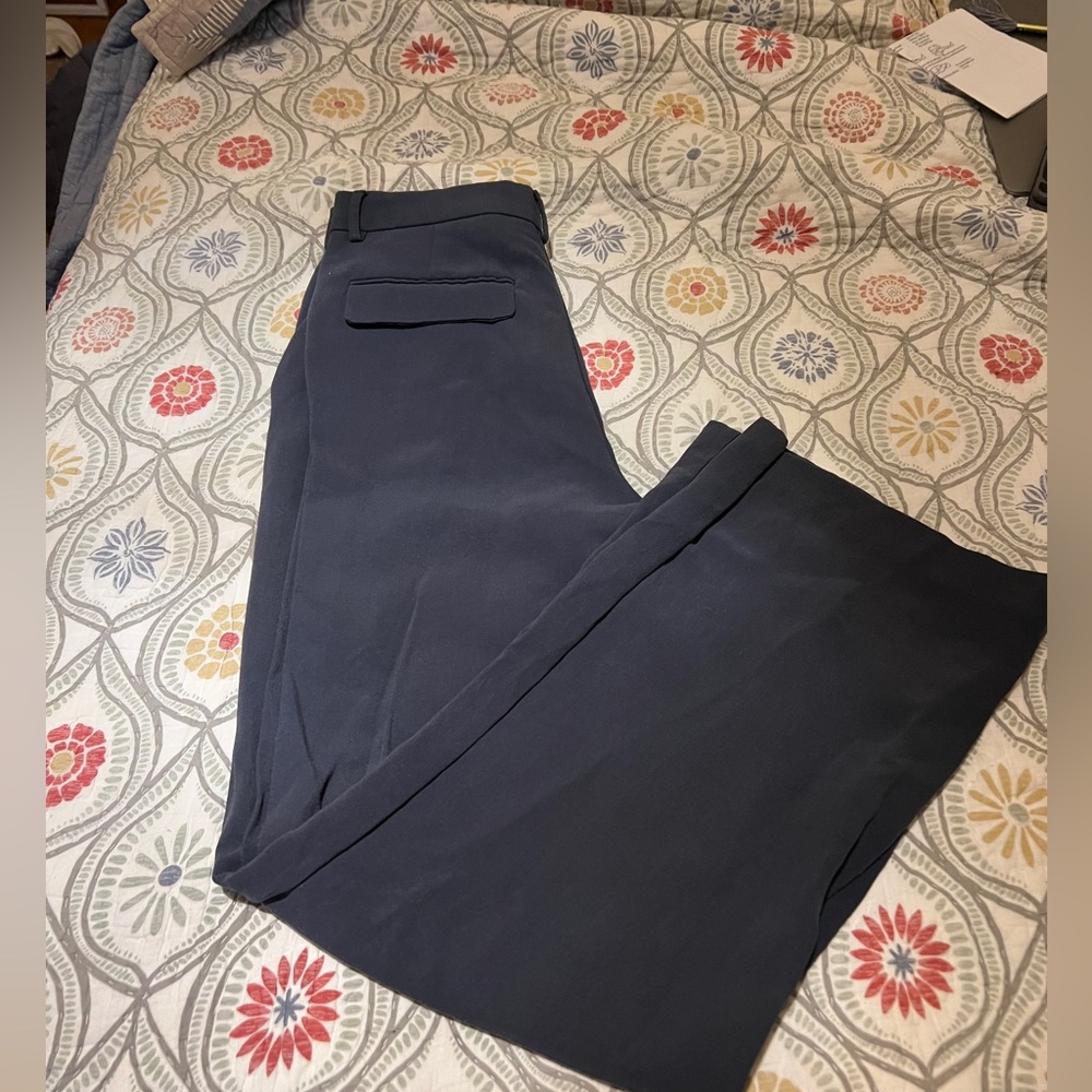 Zara Steel Blue Dress Pants